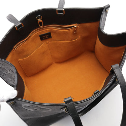 オンザゴーGM モノグラムアンプラント ノワール ショルダーバッグ トートバッグ レザー ブラック ルイヴィトン バッグ LOUIS VUITTON