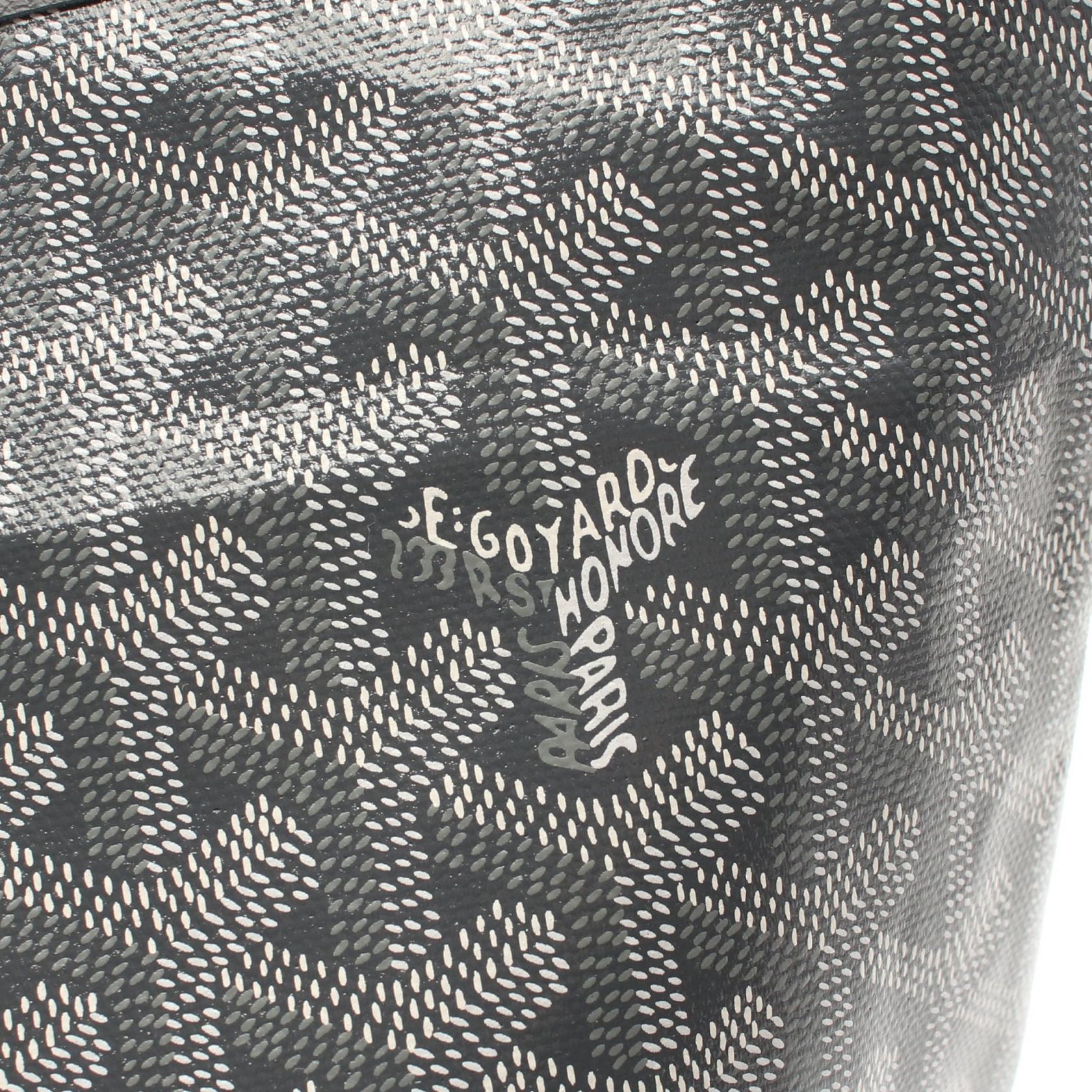 サンルイPM ハンドバッグ トートバッグ コーティングキャンバス レザー グレー マルチカラー ゴヤール バッグ GOYARD