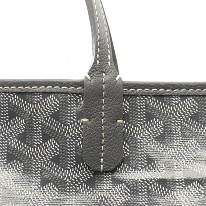 サンルイPM ハンドバッグ トートバッグ コーティングキャンバス レザー グレー マルチカラー ゴヤール バッグ GOYARD