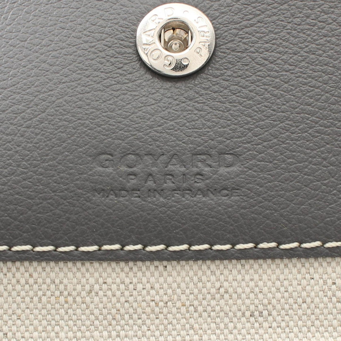 サンルイPM ハンドバッグ トートバッグ コーティングキャンバス レザー グレー マルチカラー ゴヤール バッグ GOYARD