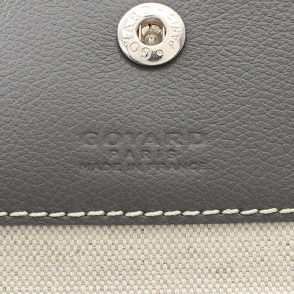 サンルイPM ハンドバッグ トートバッグ コーティングキャンバス レザー グレー マルチカラー ゴヤール バッグ GOYARD