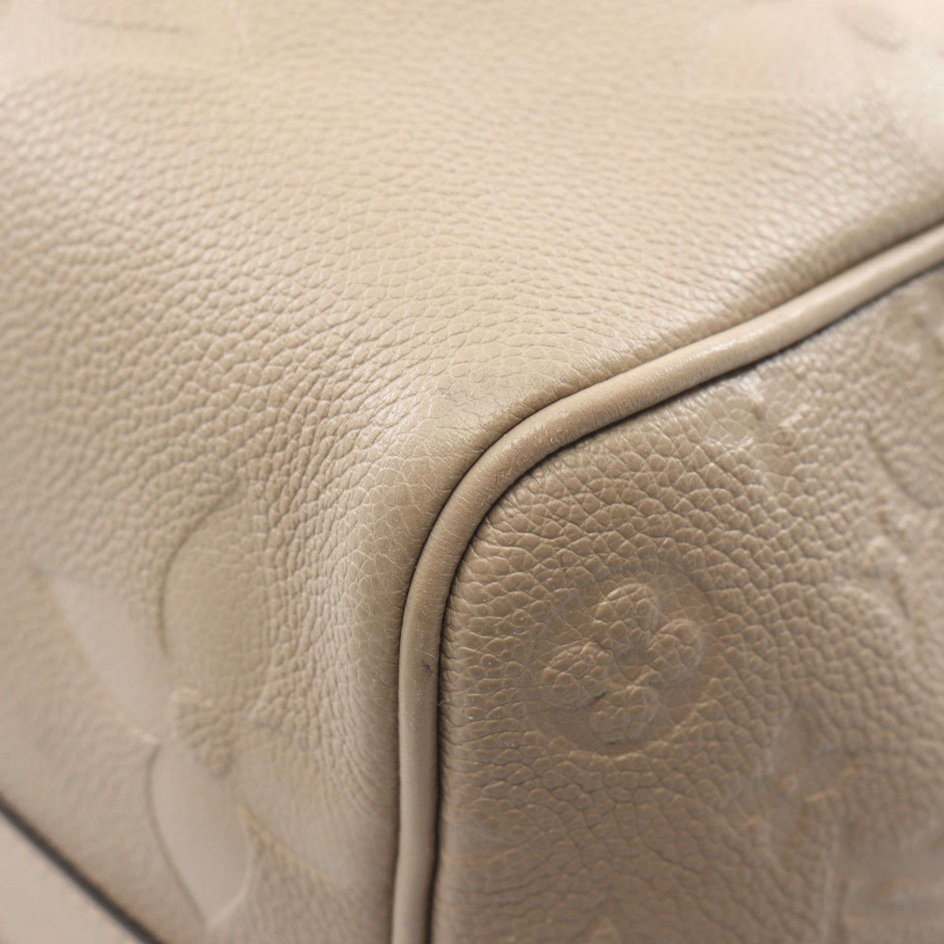 キーポル バンドリエール 45 モノグラムアンプラント トゥルトレール ボストンバッグ レザー グレーベージュ ルイヴィトン バッグ LOUIS VUITTON