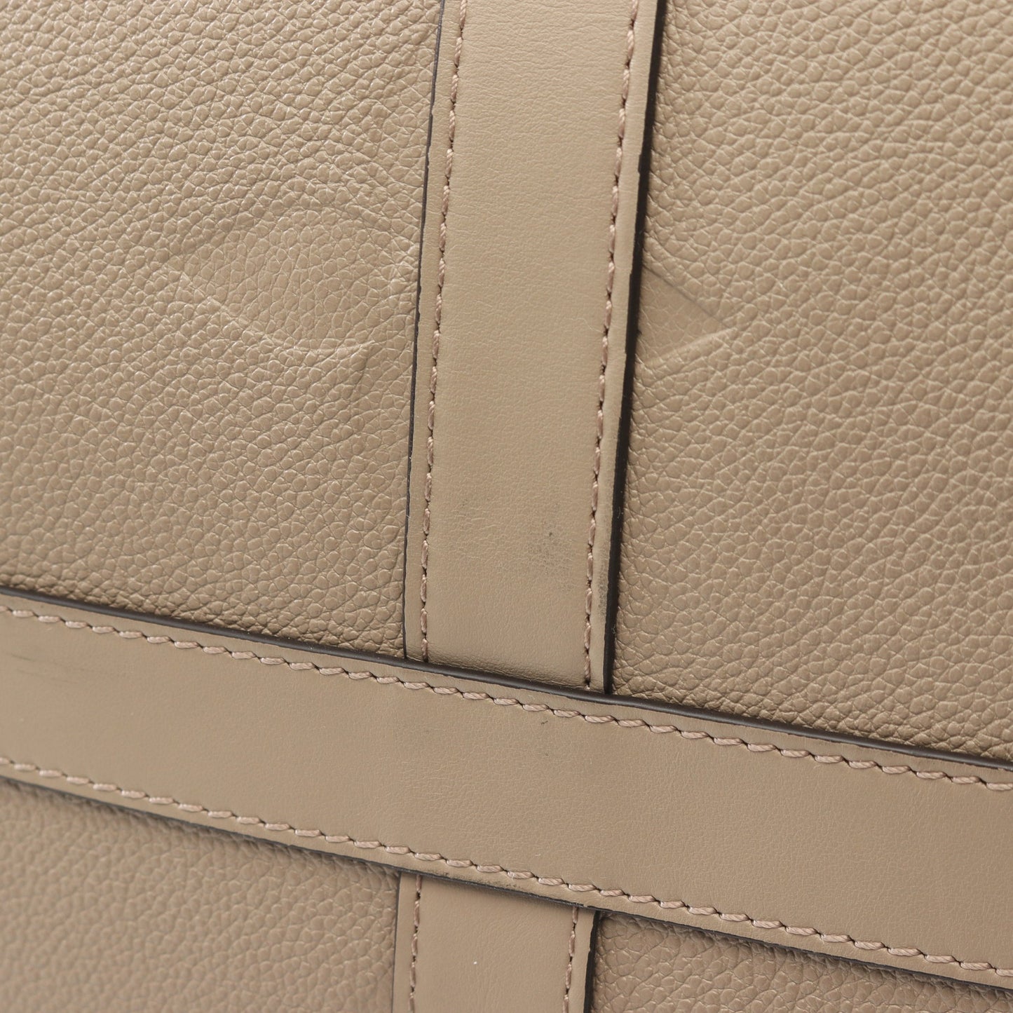 キーポル バンドリエール 45 モノグラムアンプラント トゥルトレール ボストンバッグ レザー グレーベージュ ルイヴィトン バッグ LOUIS VUITTON