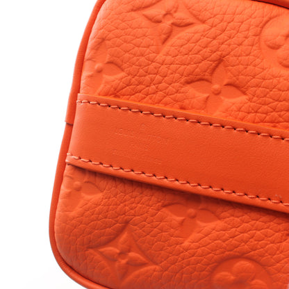 キーポル バンドリエール25 モノグラムアンプラント ハンドバッグ PVC オレンジ 2WAY ルイヴィトン バッグ LOUIS VUITTON