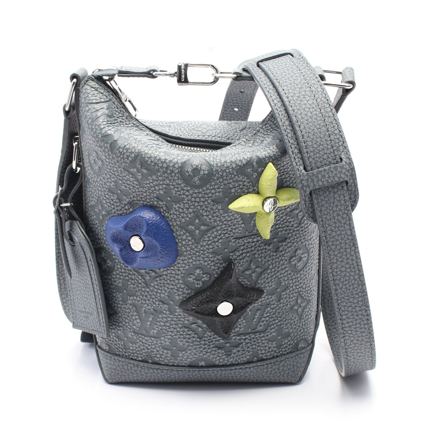 ホーボークルーザーPM クライミング モノグラムトリヨン ショルダーバッグ レザー グレー ルイヴィトン バッグ LOUIS VUITTON