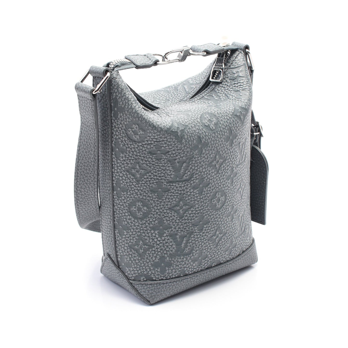 ホーボークルーザーPM クライミング モノグラムトリヨン ショルダーバッグ レザー グレー ルイヴィトン バッグ LOUIS VUITTON