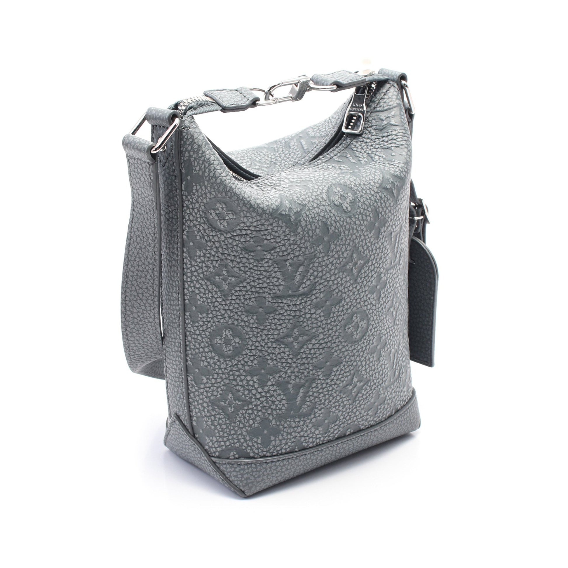 ホーボークルーザーPM クライミング モノグラムトリヨン ショルダーバッグ レザー グレー ルイヴィトン バッグ LOUIS VUITTON