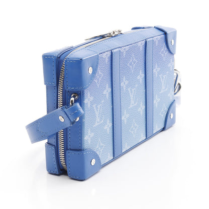 ソフトトランク ウォレット モノグラムクラウズ ショルダーバッグ PVC レザー ブルー ホワイト 20AW ルイヴィトン バッグ LOUIS VUITTON