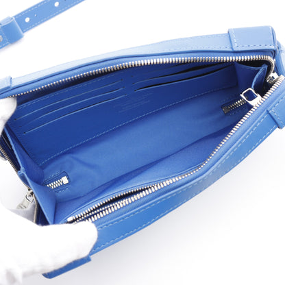 ソフトトランク ウォレット モノグラムクラウズ ショルダーバッグ PVC レザー ブルー ホワイト 20AW ルイヴィトン バッグ LOUIS VUITTON