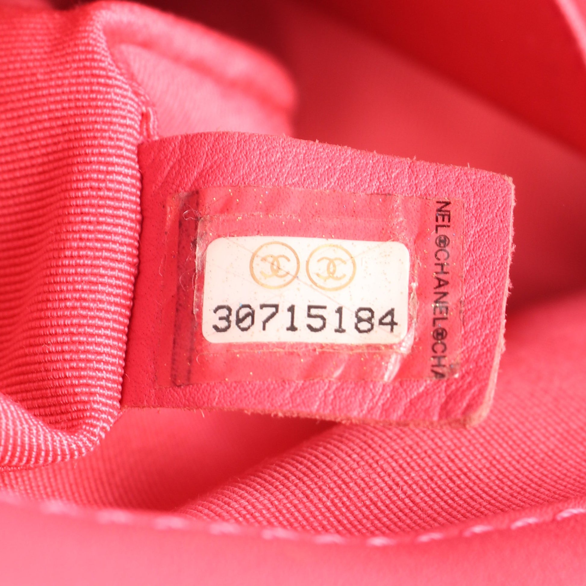 マトラッセ チェーンショルダーバッグ レザー ピンク ゴールド金具 シャネル バッグ CHANEL
