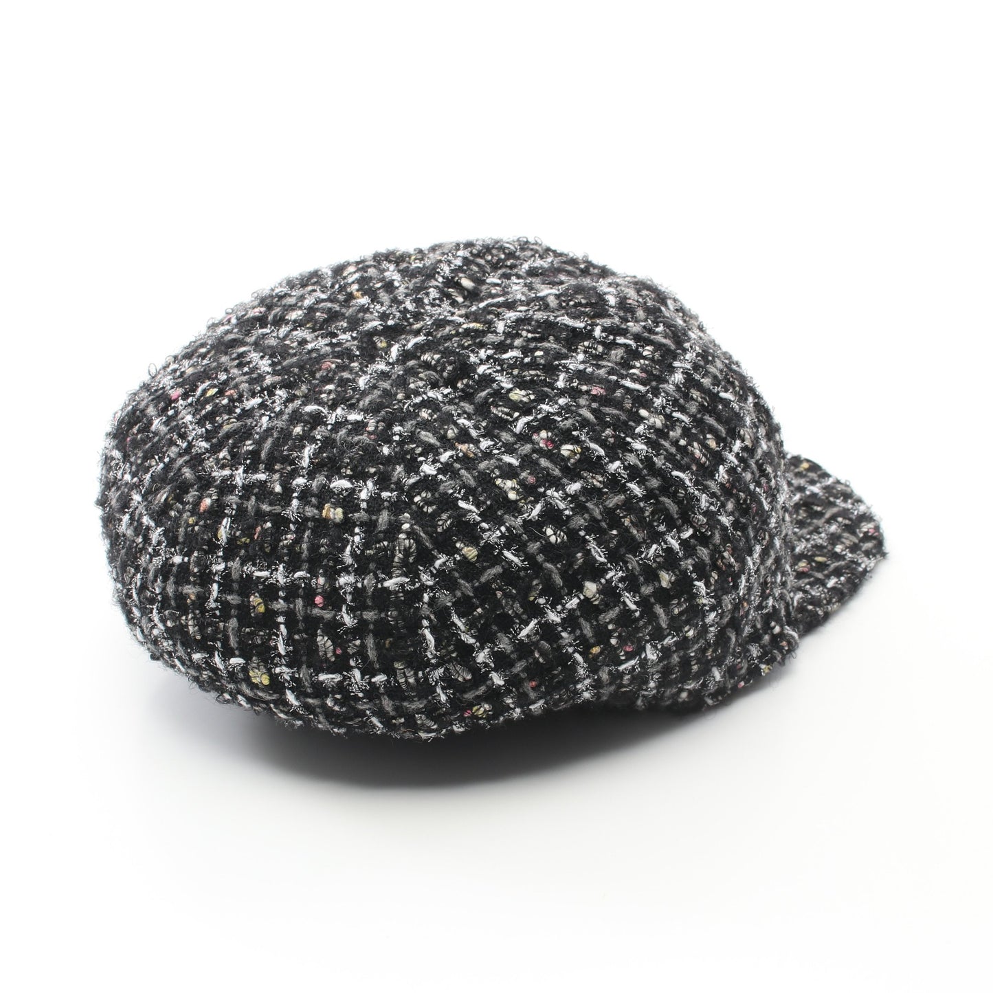 ココマーク キャスケット キャップ ツイード ブラック マルチカラー シャネル 財布・小物 CHANEL
