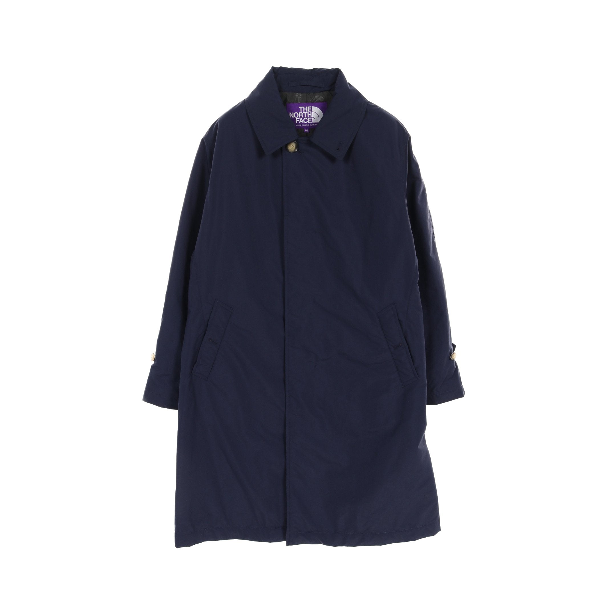 ノースフェイス[ビームス別注]　ステンカラーコート 中綿ダウン ネイビー ステンカラーコート ネイビー 中綿 BEAMS別注 ザノースフェイス