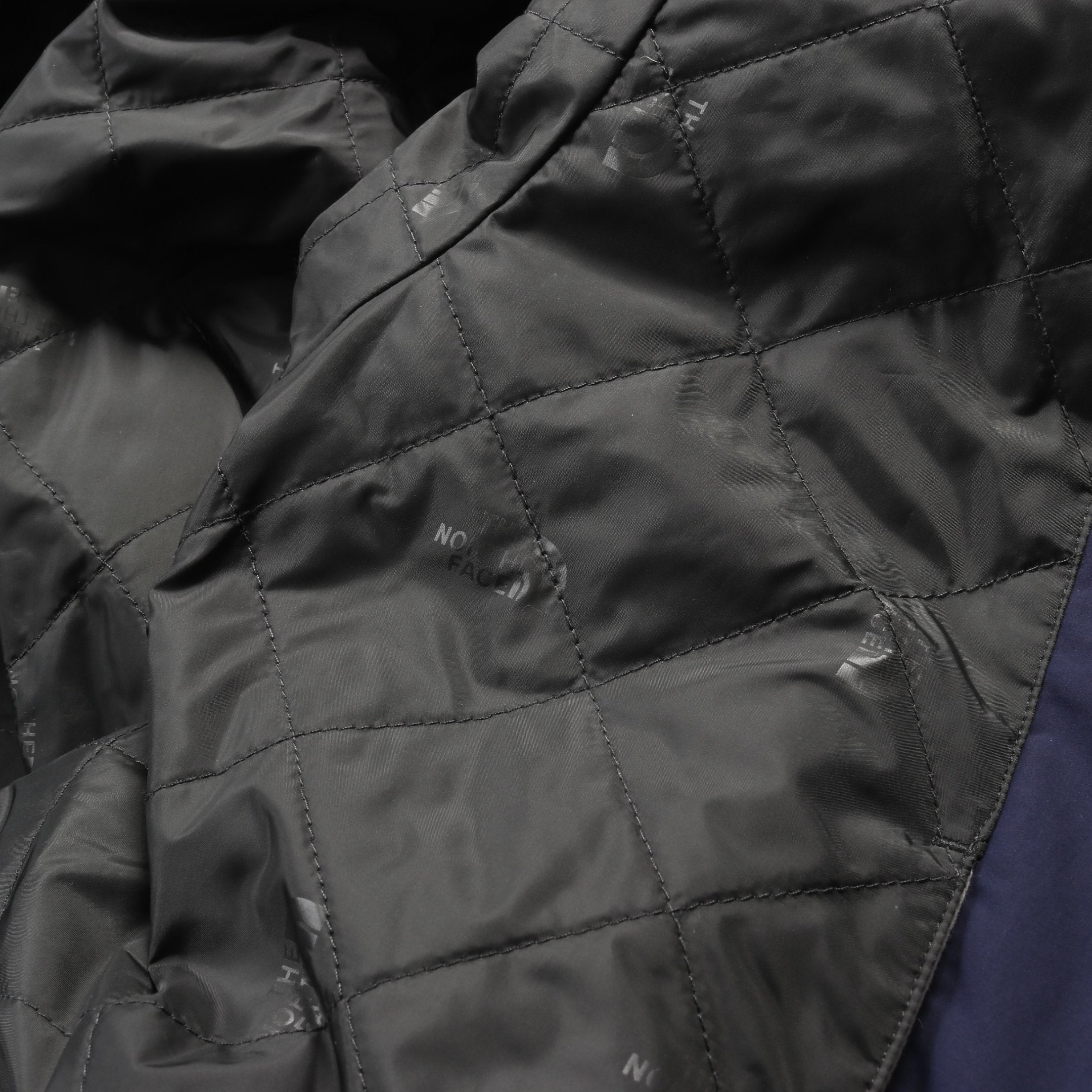 ステンカラーコート ネイビー 中綿 BEAMS別注 ザノースフェイス