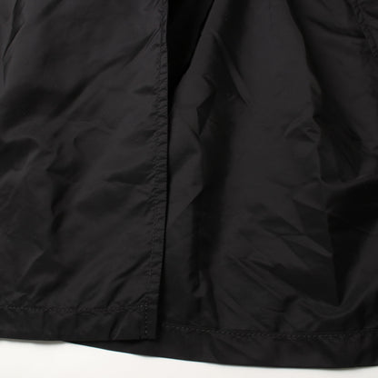 RE-NYLON トレンチコート ナイロン ブラック プラダ アウター PRADA