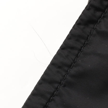 RE-NYLON トレンチコート ナイロン ブラック プラダ アウター PRADA