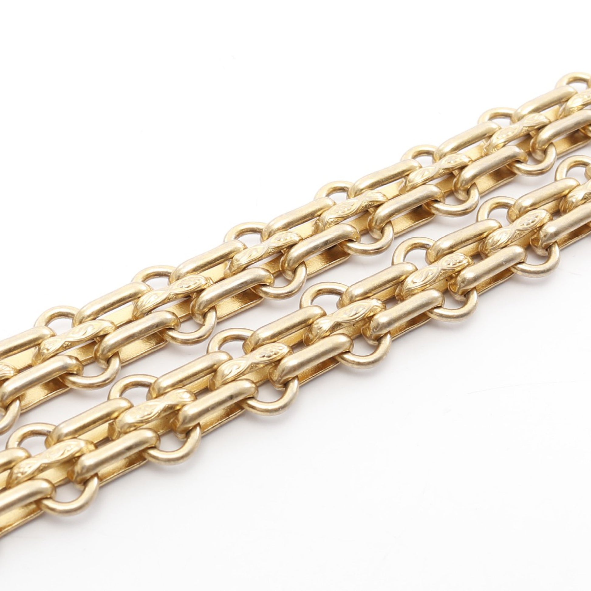 2.55 マトラッセ マドモアゼルチェーン Wチェーンショルダーバッグ ヌバックキャビアスキン アイボリー ゴールド金具 シャネル バッグ CHANEL