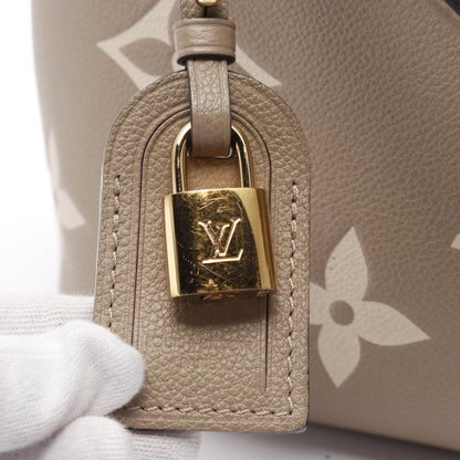 プティ パレPM モノグラムアンプラント トゥルトレール クレーム ハンドバッグ レザー グレーベージュ 2WAY ルイヴィトン バッグ LOUIS VUITTON