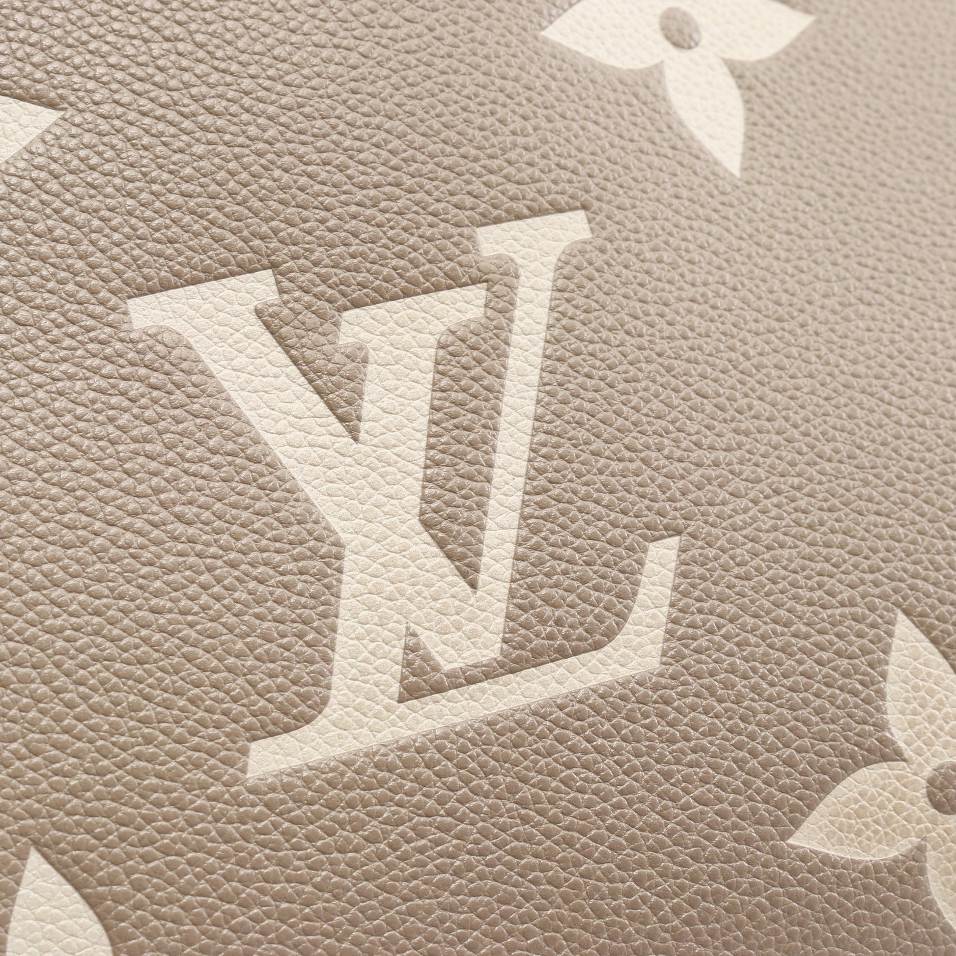 プティ パレPM モノグラムアンプラント トゥルトレール クレーム ハンドバッグ レザー グレーベージュ 2WAY ルイヴィトン バッグ LOUIS VUITTON