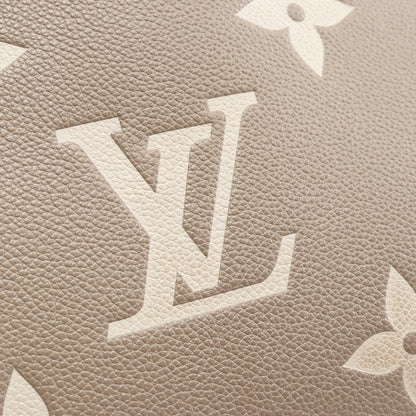 プティ パレPM モノグラムアンプラント トゥルトレール クレーム ハンドバッグ レザー グレーベージュ 2WAY ルイヴィトン バッグ LOUIS VUITTON