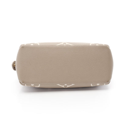 プティ パレPM モノグラムアンプラント トゥルトレール クレーム ハンドバッグ レザー グレーベージュ 2WAY ルイヴィトン バッグ LOUIS VUITTON