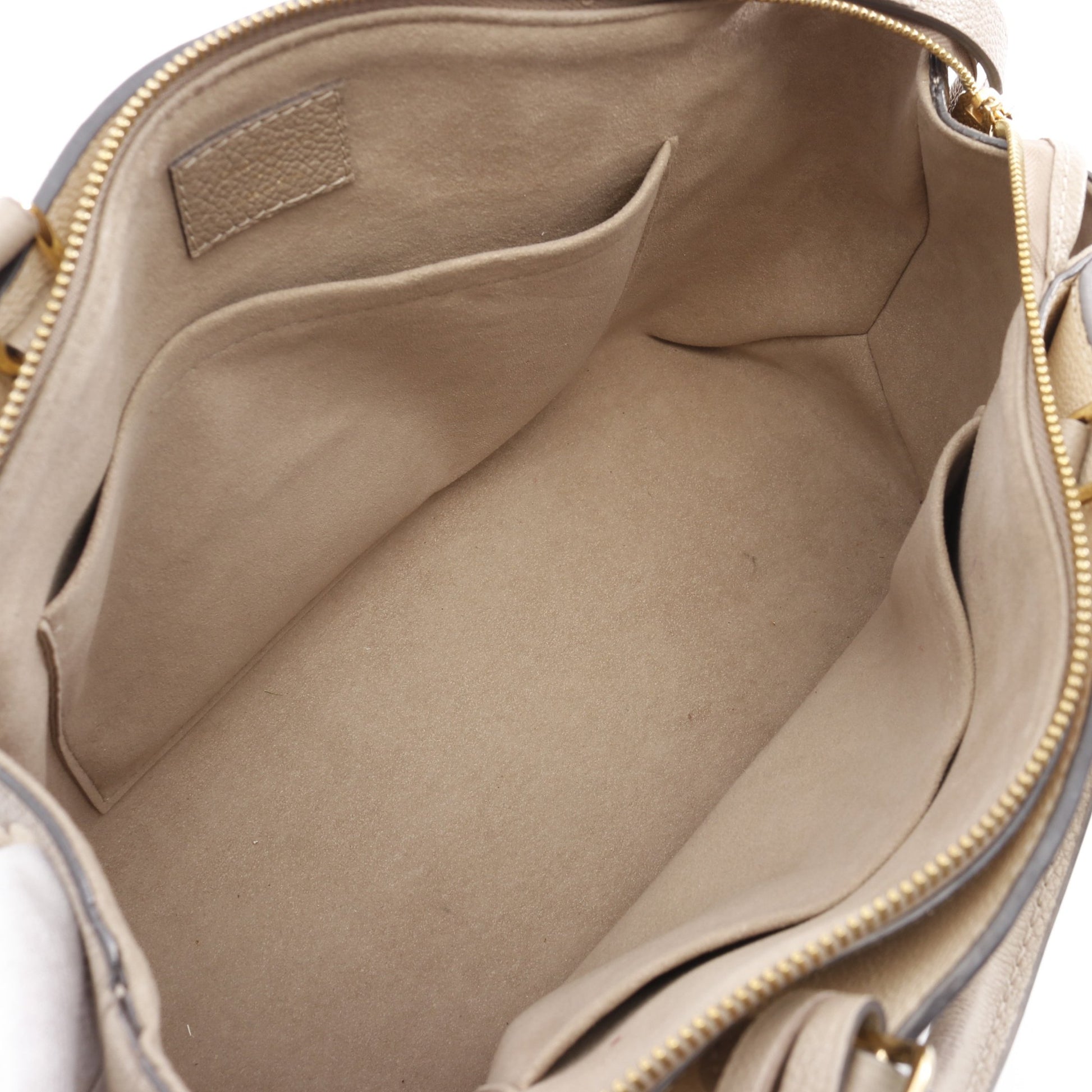 プティ パレPM モノグラムアンプラント トゥルトレール クレーム ハンドバッグ レザー グレーベージュ 2WAY ルイヴィトン バッグ LOUIS VUITTON
