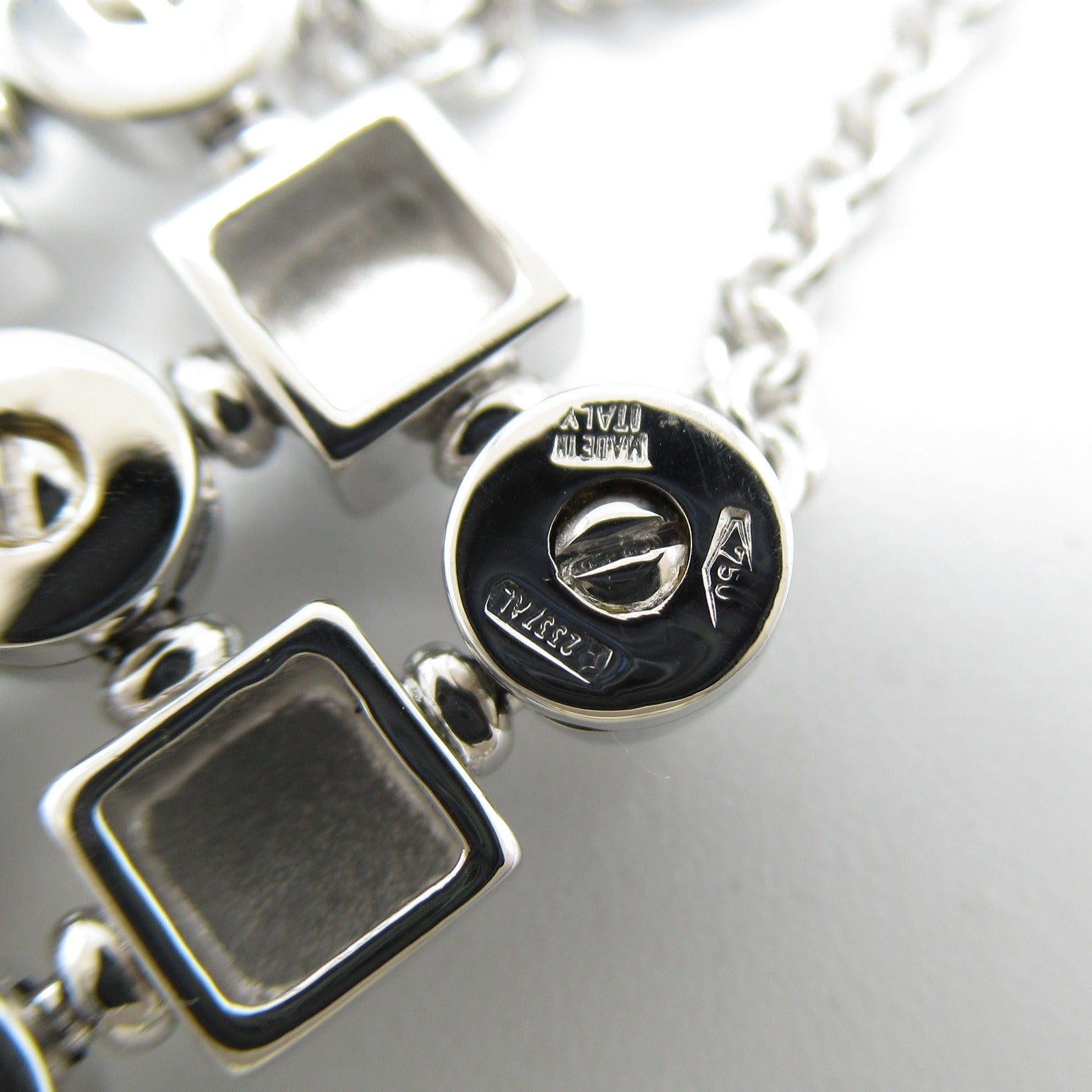 ルチア ネックレス ダイヤ ネックレス K18WG（ホワイトゴールド） ダイヤモンド クリア ブルガリ アクセサリー BVLGARI
