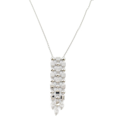 ルチア ネックレス ダイヤ ネックレス K18WG（ホワイトゴールド） ダイヤモンド クリア ブルガリ アクセサリー BVLGARI
