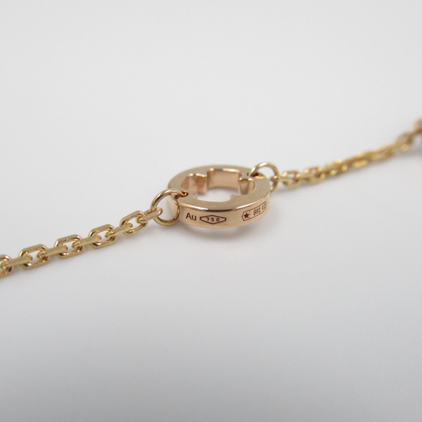 フィオレヴァーネックレス ダイヤ ネックレス K18PG（ピンクゴールド） ダイヤモンド レッド クリア ブルガリ アクセサリー BVLGARI