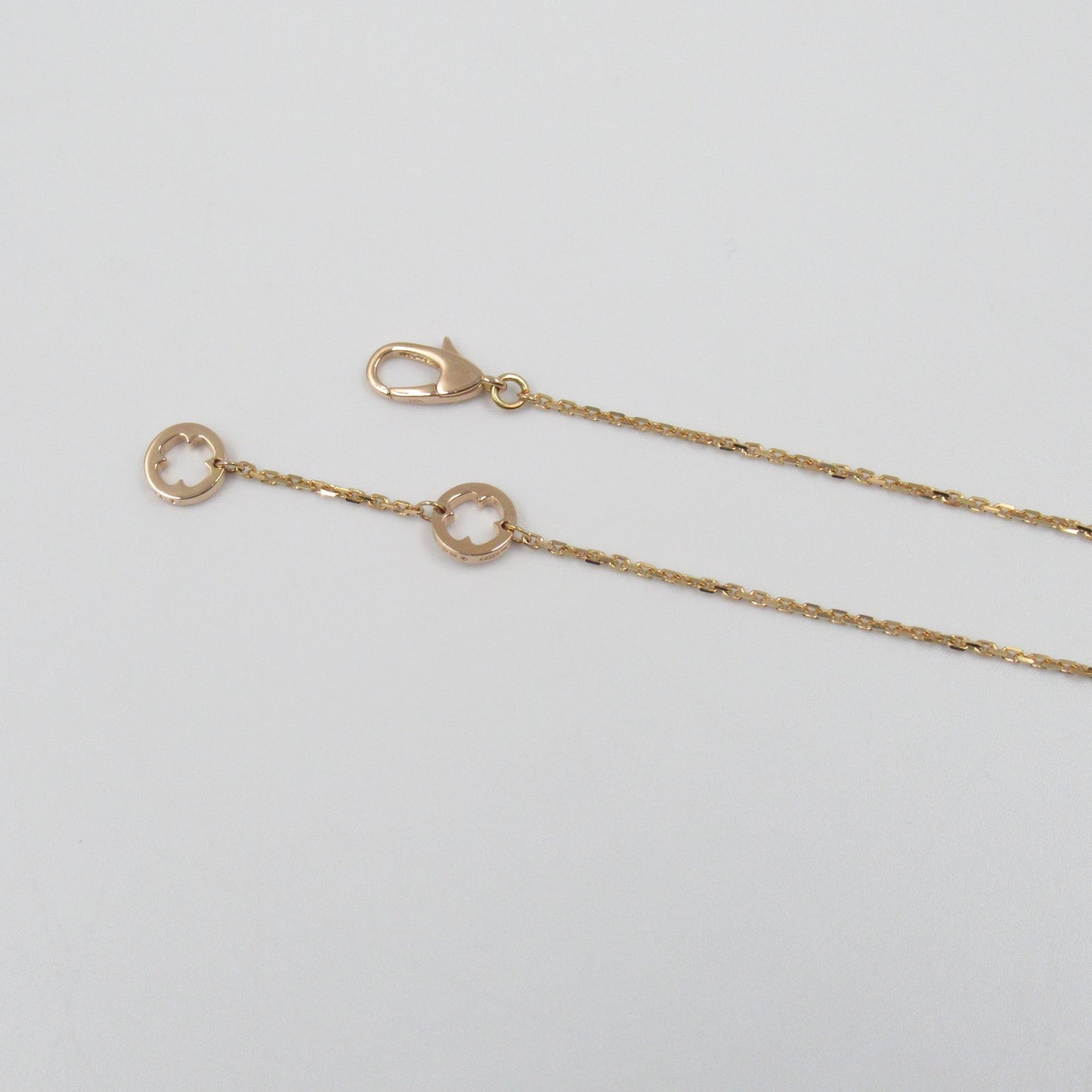 フィオレヴァーネックレス ダイヤ ネックレス K18PG（ピンクゴールド） ダイヤモンド レッド クリア ブルガリ アクセサリー BVLGARI