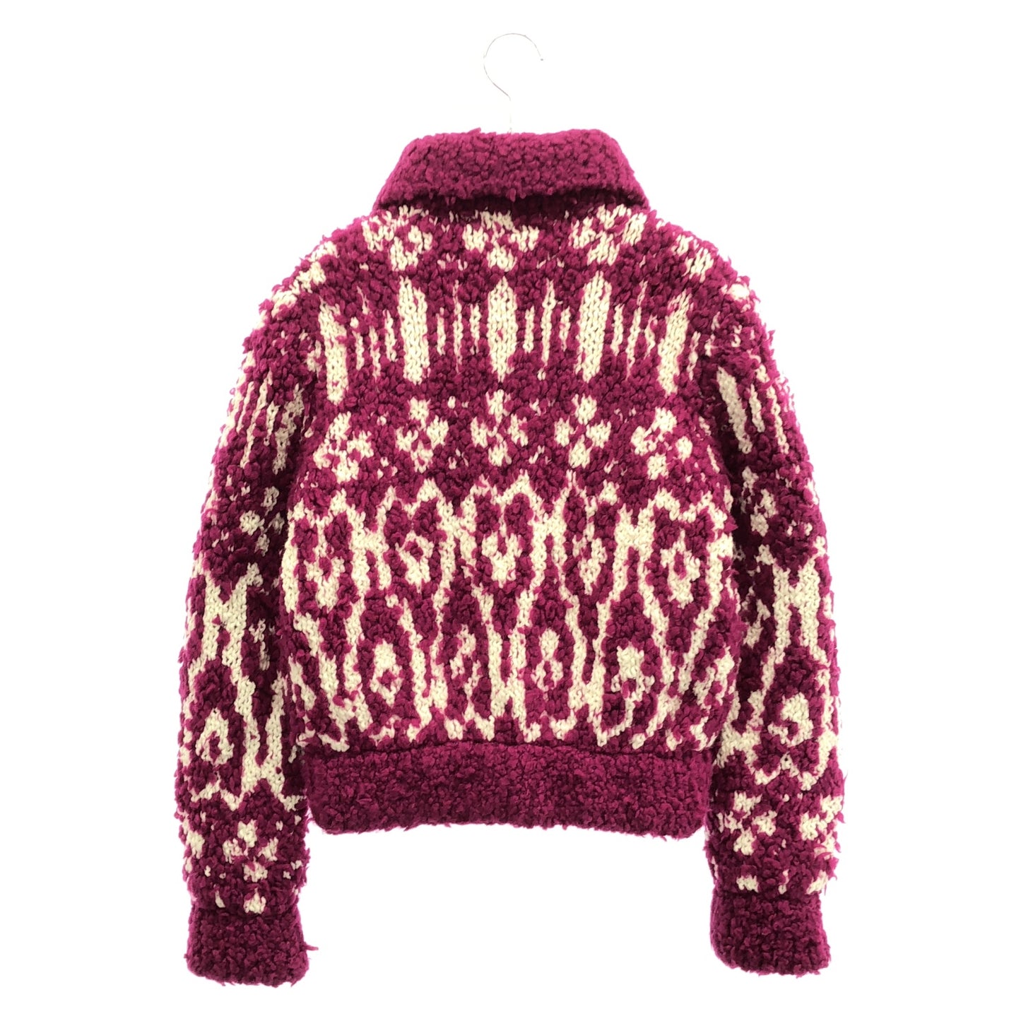 ニットブルゾン ブルゾン ウール ピンク シャネル アウター CHANEL