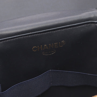 ココマーク ハンドバッグ バニティバッグ デニム インディゴブルー ゴールド金具 2WAY シャネル バッグ CHANEL