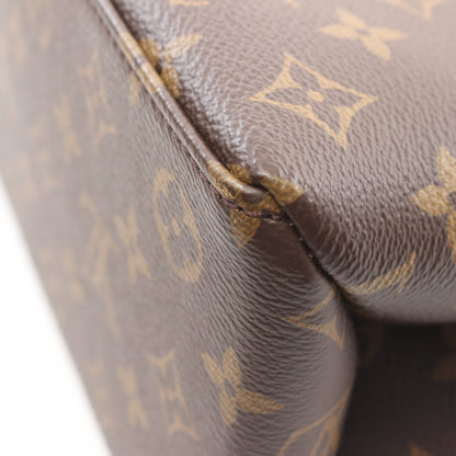 プティ パレPM モノグラム ハンドバッグ PVC レザー ブラウン 2WAY ルイヴィトン バッグ LOUIS VUITTON