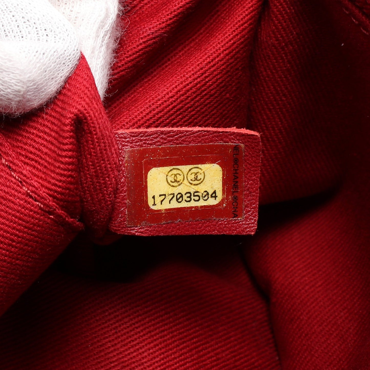 マトラッセ チェーンショルダーバッグ キャビアスキン レッド ゴールド金具 シャネル バッグ CHANEL