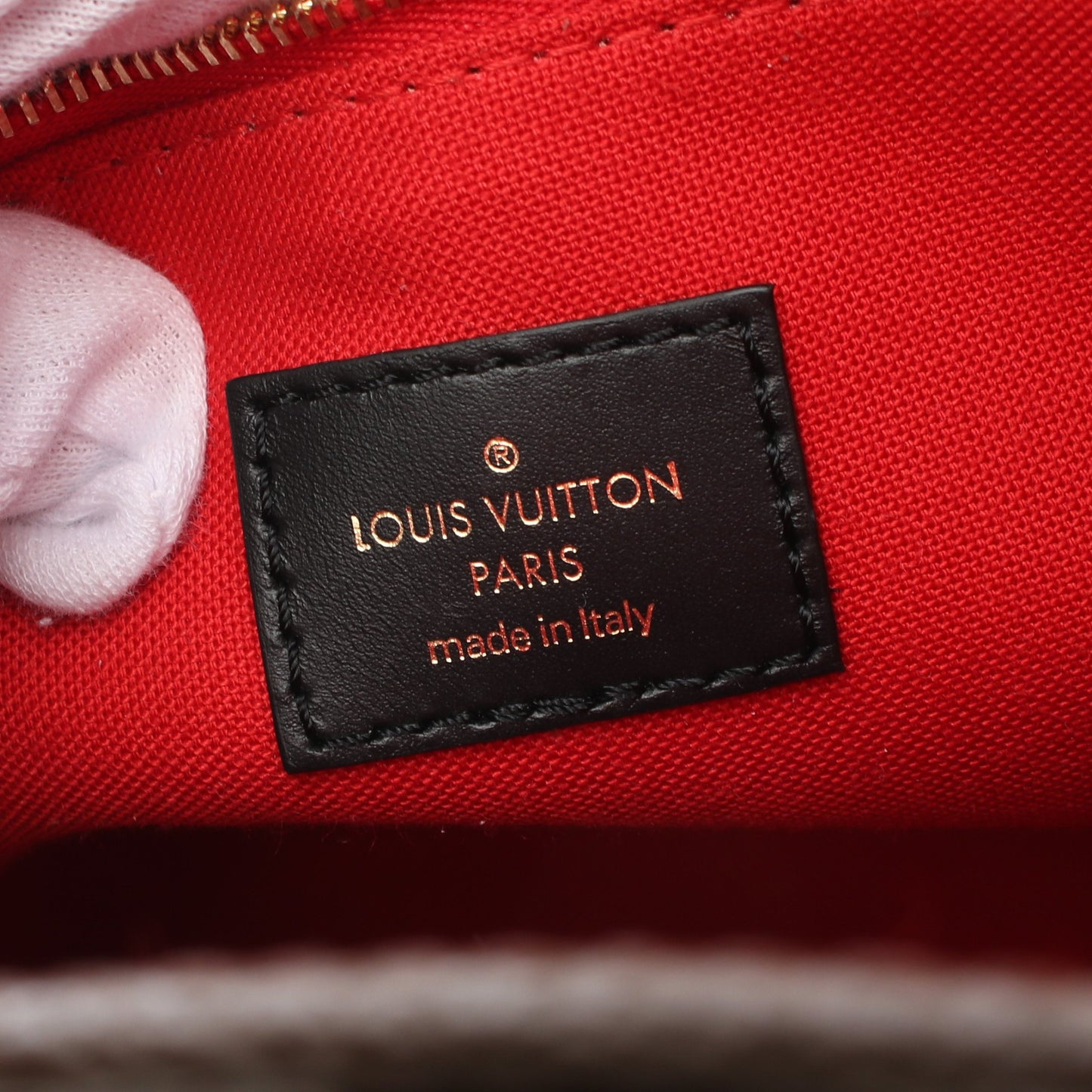 オンザゴーPM モノグラムリバース ハンドバッグ PVC ブラウン ベージュ ルイヴィトン バッグ LOUIS VUITTON