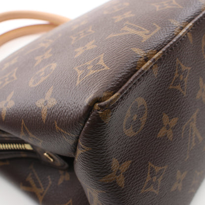 プティ パレPM モノグラム ハンドバッグ PVC レザー ブラウン 2WAY ルイヴィトン バッグ LOUIS VUITTON
