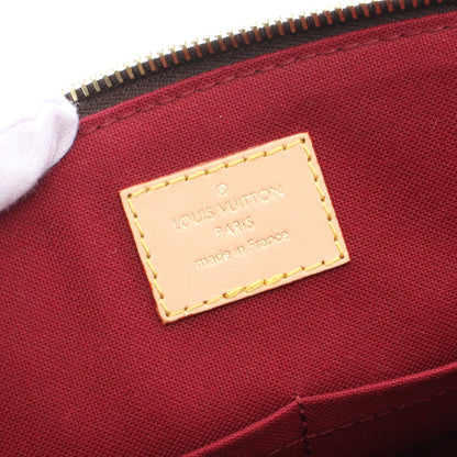 プティ パレPM モノグラム ハンドバッグ PVC レザー ブラウン 2WAY ルイヴィトン バッグ LOUIS VUITTON