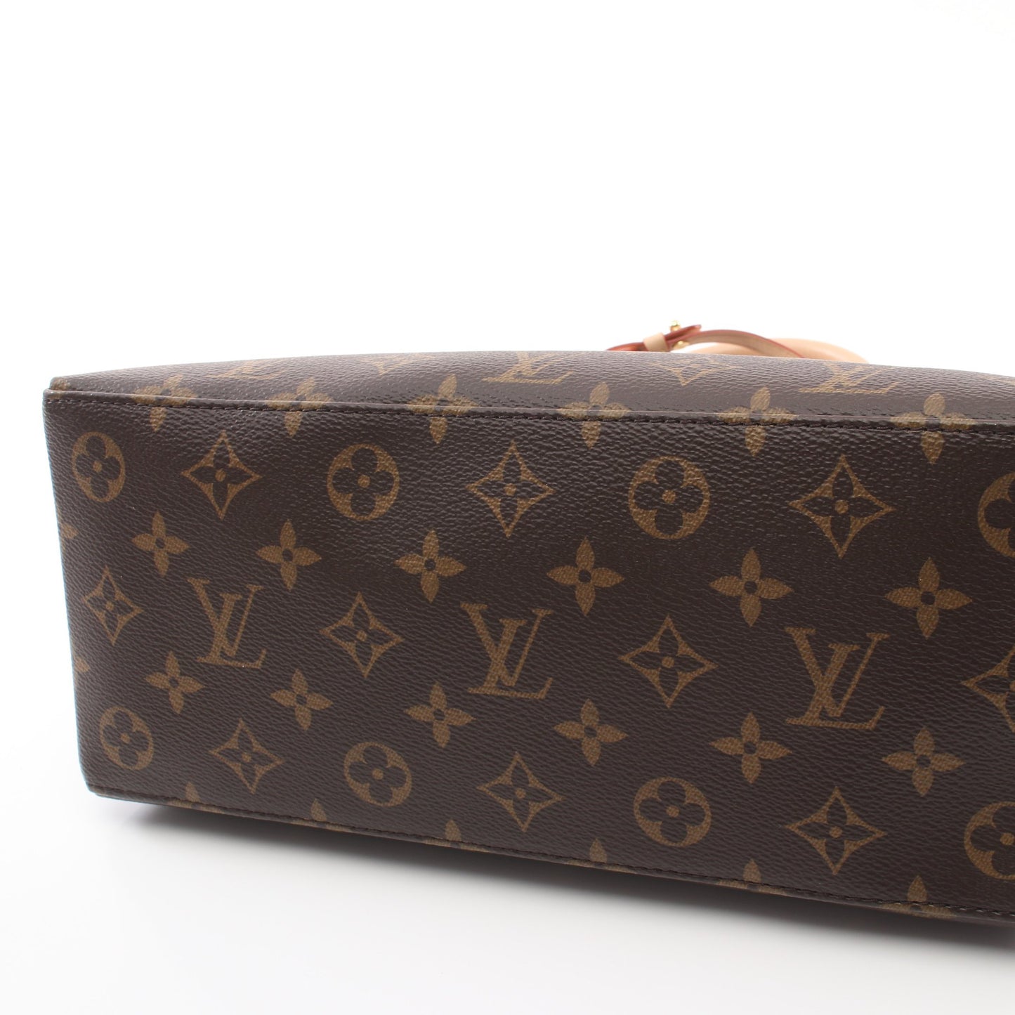 プティ パレPM モノグラム ハンドバッグ PVC レザー ブラウン 2WAY ルイヴィトン バッグ LOUIS VUITTON