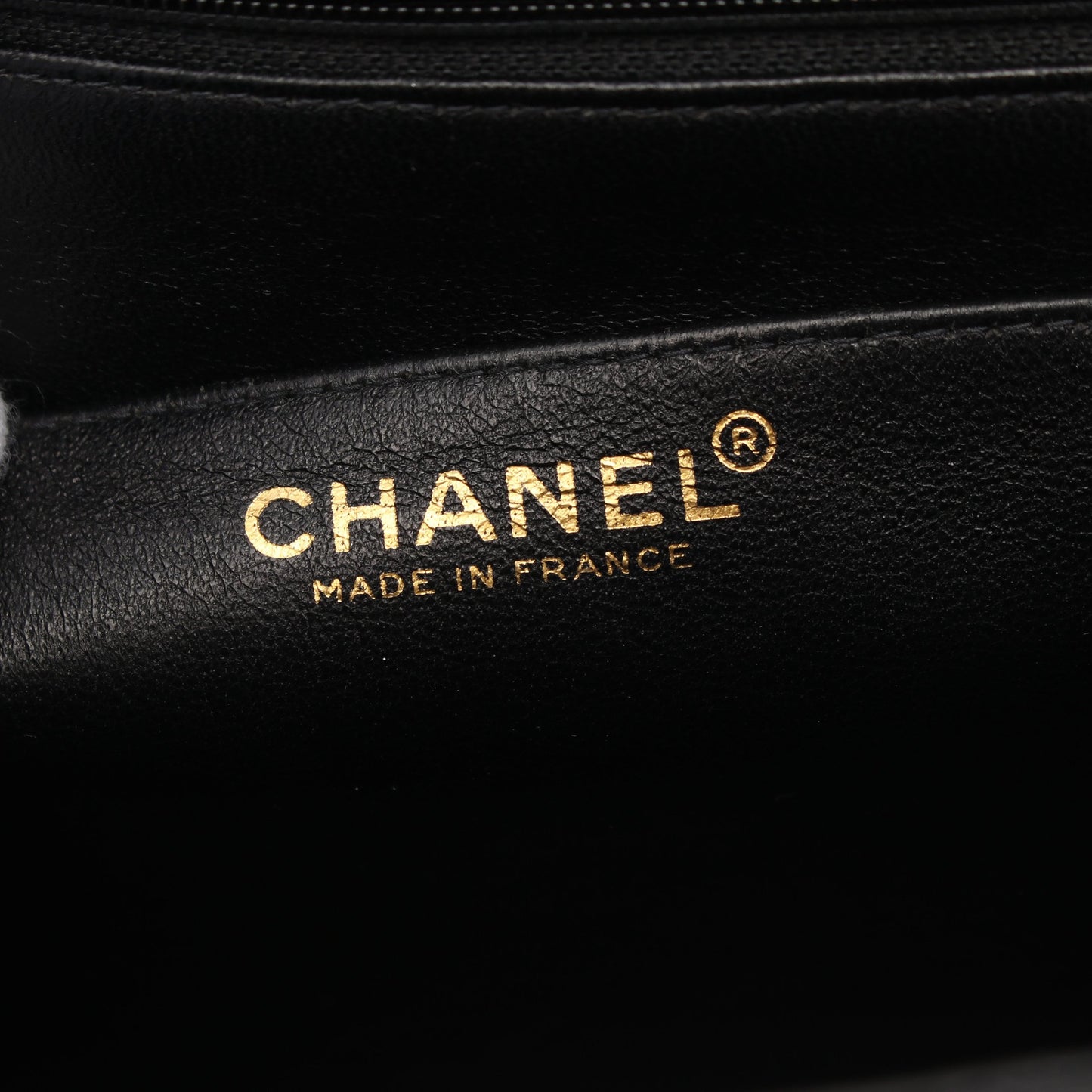 マトラッセ トップハンドル ハンドバッグ キャビアスキン ブラック ゴールド金具 シャネル バッグ CHANEL