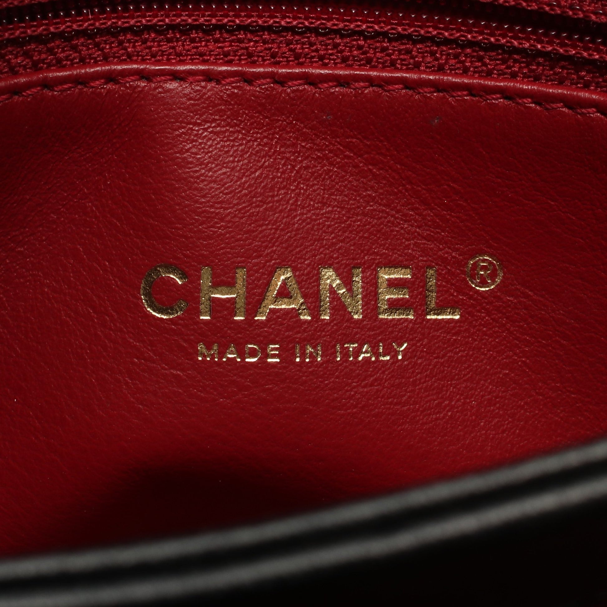 マトラッセ チェーンショルダーバッグ ラムスキン ブラック ゴールド金具 シャネル バッグ CHANEL