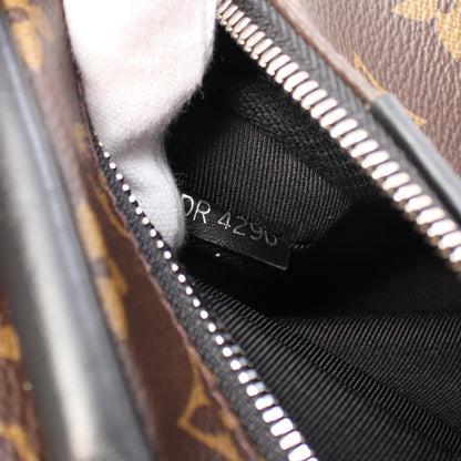 ジョッシュ NV モノグラムマカサー バックパック リュックサック PVC レザー ブラウン ブラック ルイヴィトン バッグ LOUIS VUITTON