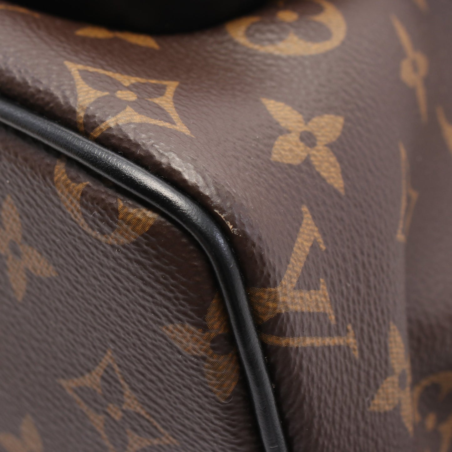 ジョッシュ NV モノグラムマカサー バックパック リュックサック PVC レザー ブラウン ブラック ルイヴィトン バッグ LOUIS VUITTON