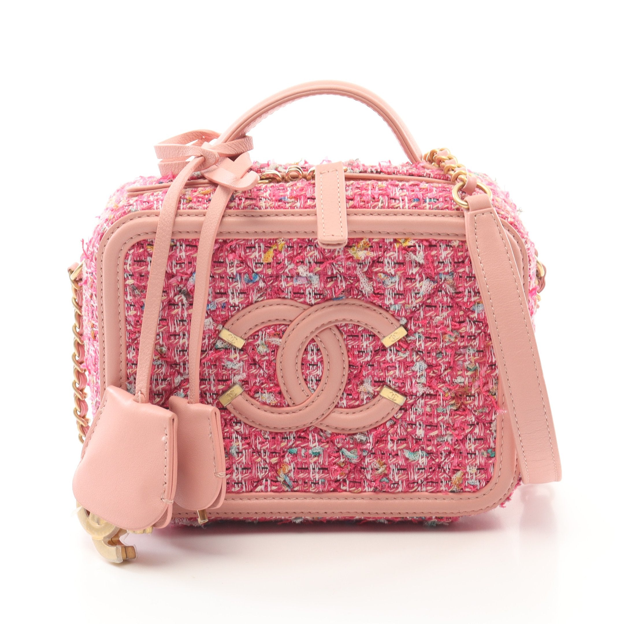 CCフィグリー スモール バニティバッグ チェーンショルダーバッグ