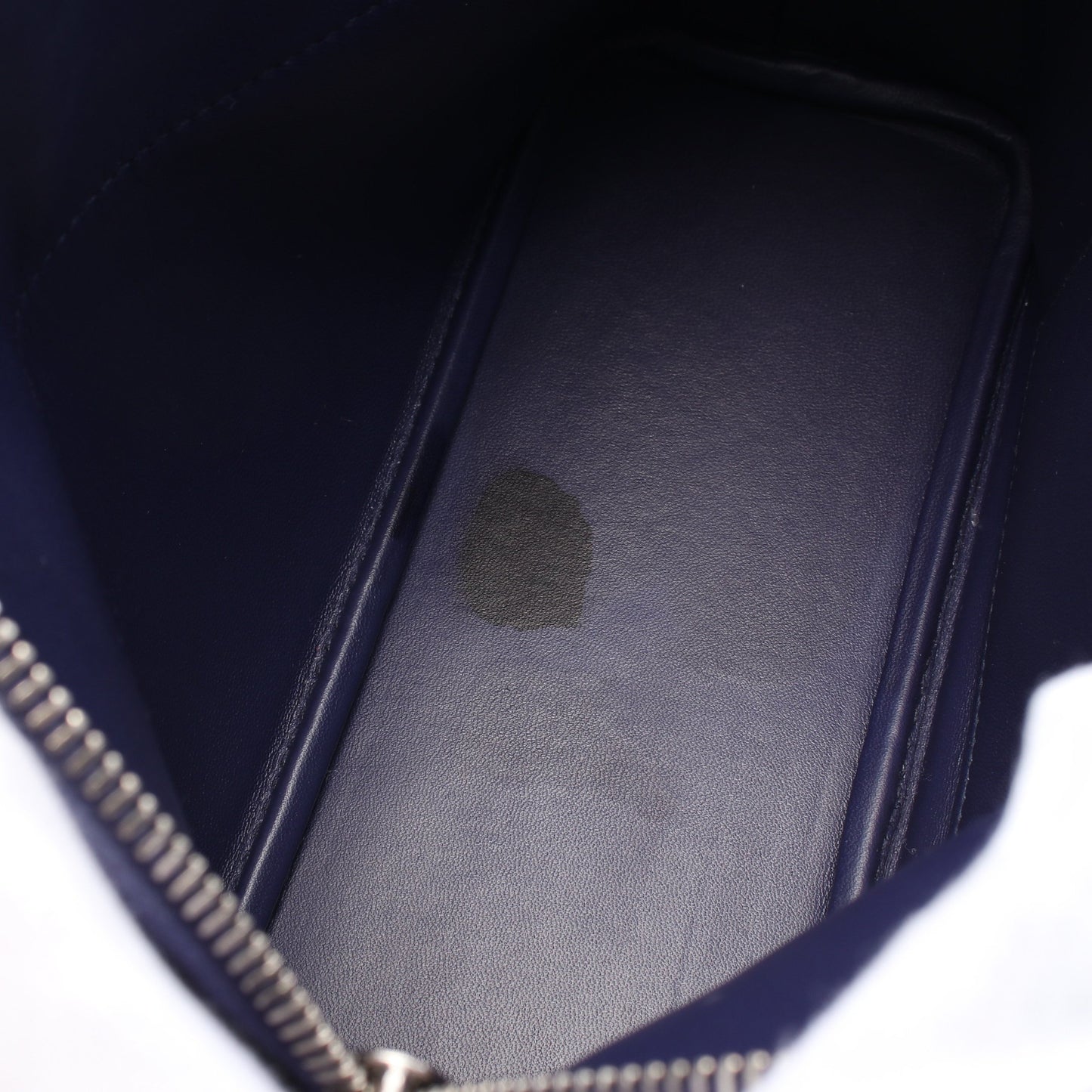 ボリード27 ブルーアンクル ハンドバッグ ヴォーエプソン ブルー シルバー金具 2WAY D刻印 エルメス バッグ HERMES