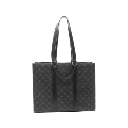 サックプラ 24H モノグラムエクリプス ショルダーバッグ トートバッグ PVC レザー ブラック 2WAY ルイヴィトン バッグ LOUIS VUITTON