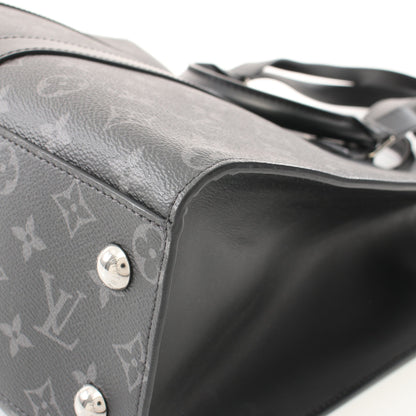 サックプラ 24H モノグラムエクリプス ショルダーバッグ トートバッグ PVC レザー ブラック 2WAY ルイヴィトン バッグ LOUIS VUITTON