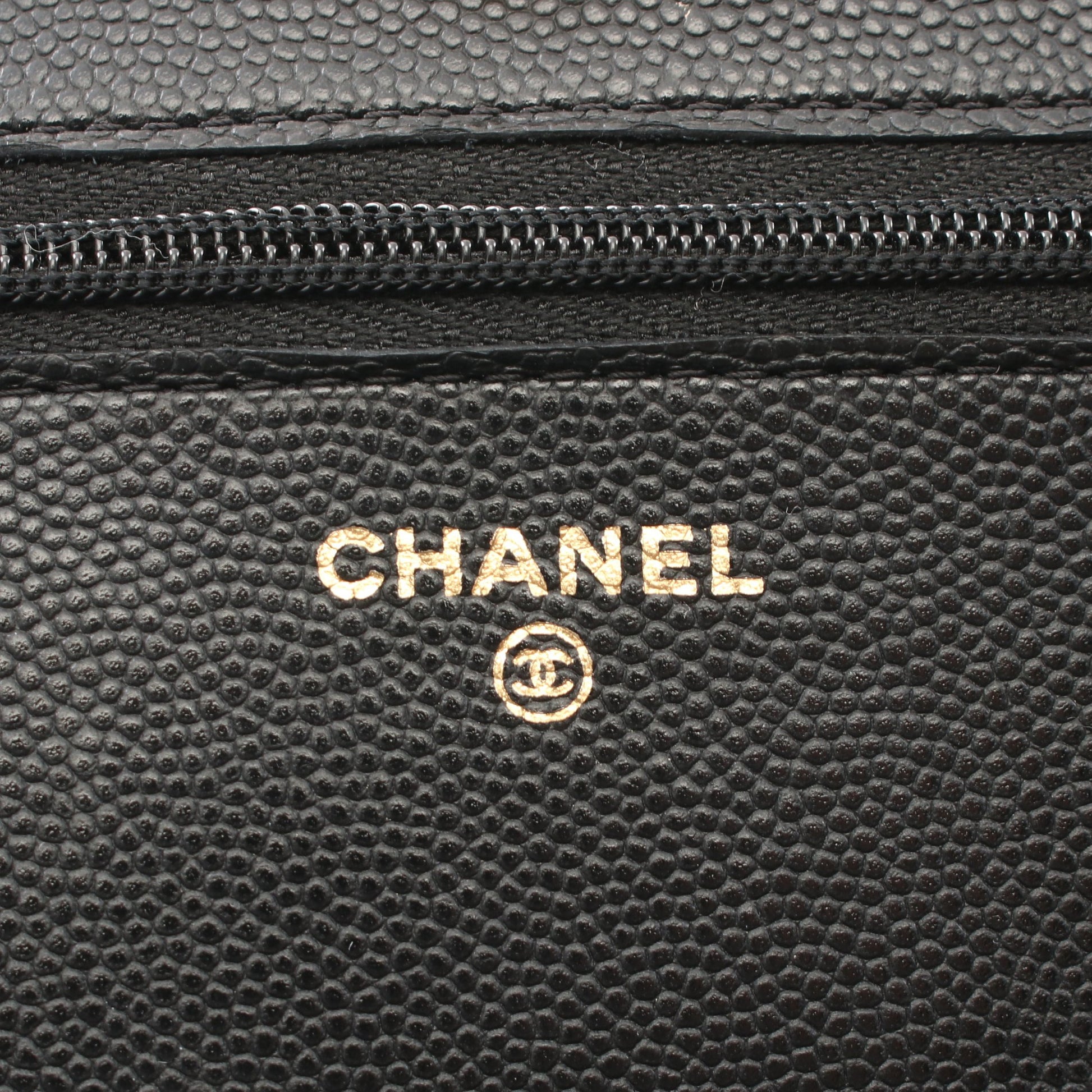 マトラッセ チェーンショルダーバッグ キャビアスキン ブラック ゴールド金具 トランプモチーフ シャネル バッグ CHANEL