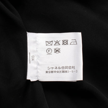 ココマーク アイレット ジャケット スパンコール コットン ブラック 21P シャネル アウター CHANEL