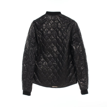 キルティング ジップアップ レザージャケット レザー カシミヤ ブラック クロムハーツ アウター Chrome Hearts