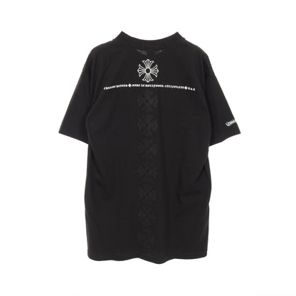 CHプラスプリント ポケット Tシャツ クルーネック コットン ブラック クロムハーツ トップス Chrome Hearts