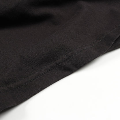 CHプラスプリント ポケット Tシャツ クルーネック コットン ブラック クロムハーツ トップス Chrome Hearts